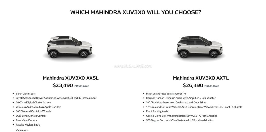 Mahindra XUV 3XO