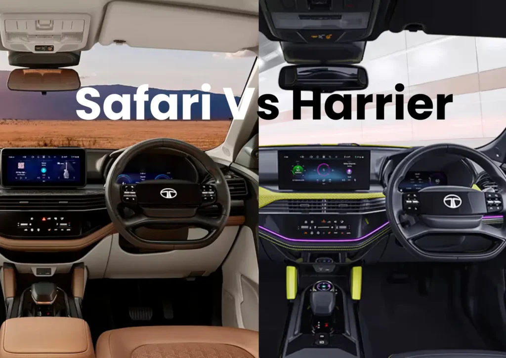 Tata Safari Vs Harrier